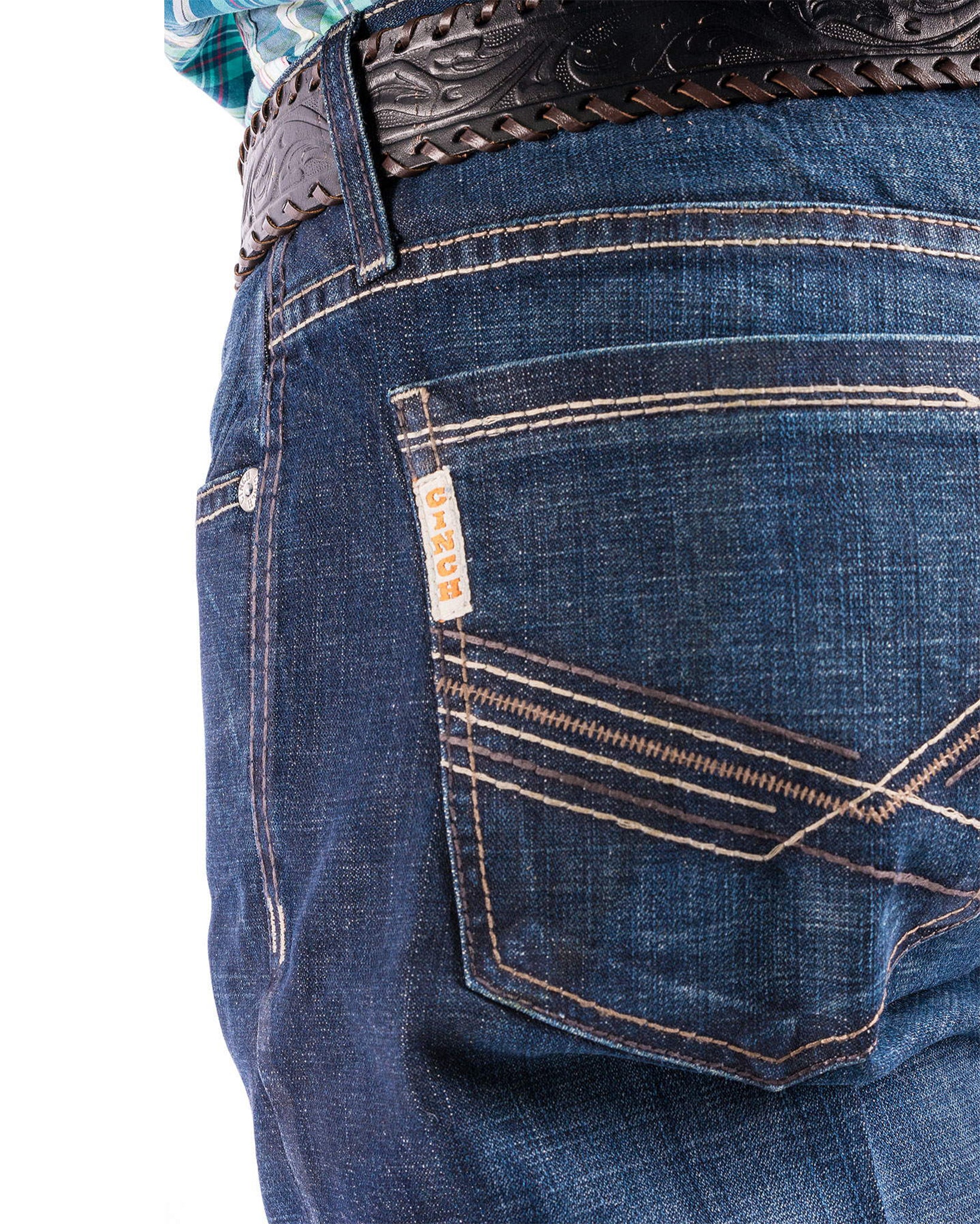 Men's Ian Mid Rise Slim Fit Boot Cut Denim Jeans - Mb65436001 - Image 6