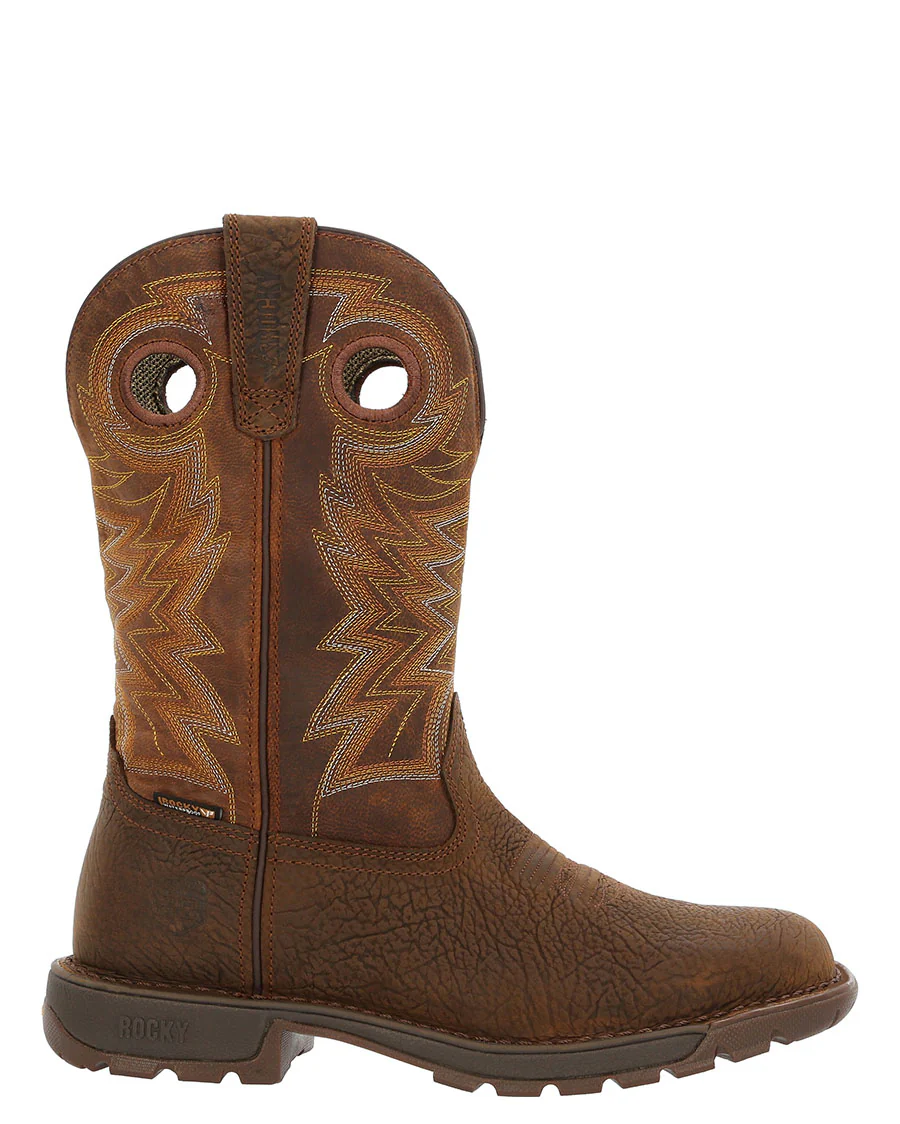 Men's Legacy Waterproof Western Work Boots - Image 2