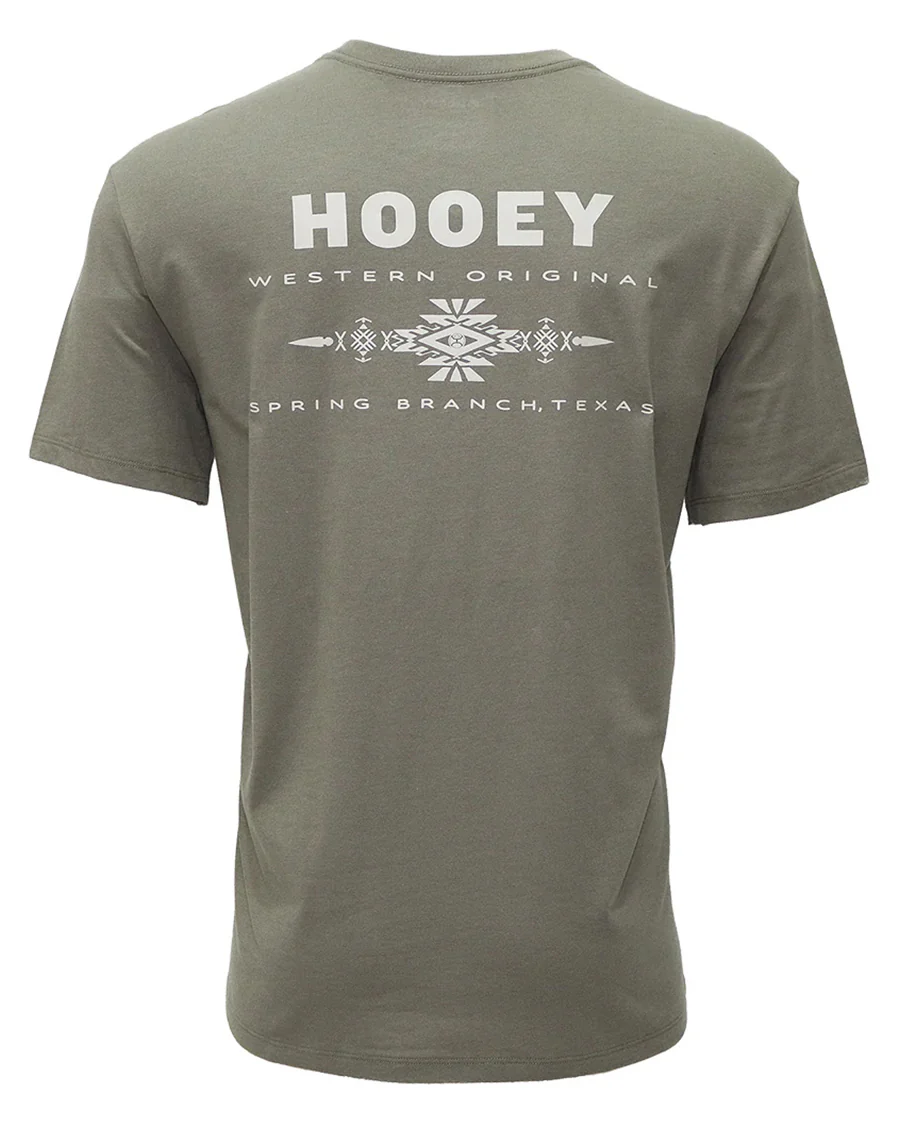 Men's Peyote Vetiver Crew Neck T-Shirt - Ht1751Ol