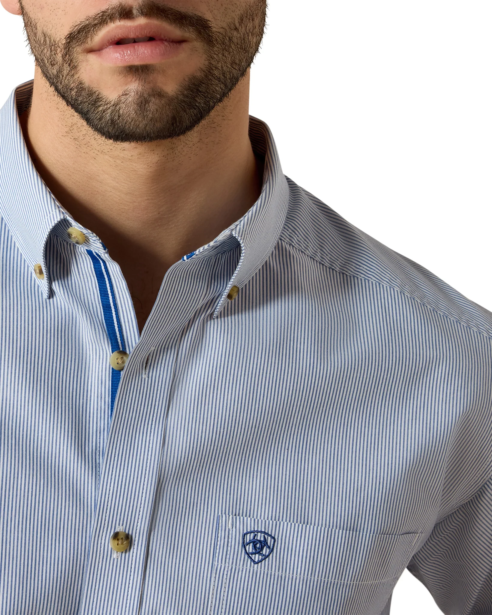 Men's Pro Series Dayne Mini Stripe Shirt - 10023597 - Image 3