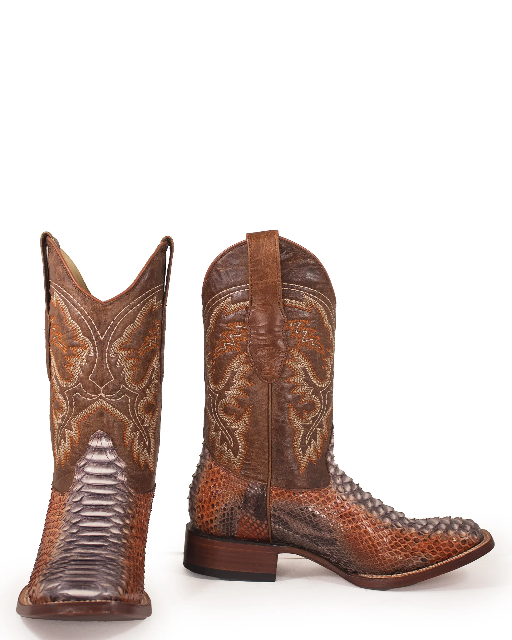 Men's Python Western Boots - Image 10