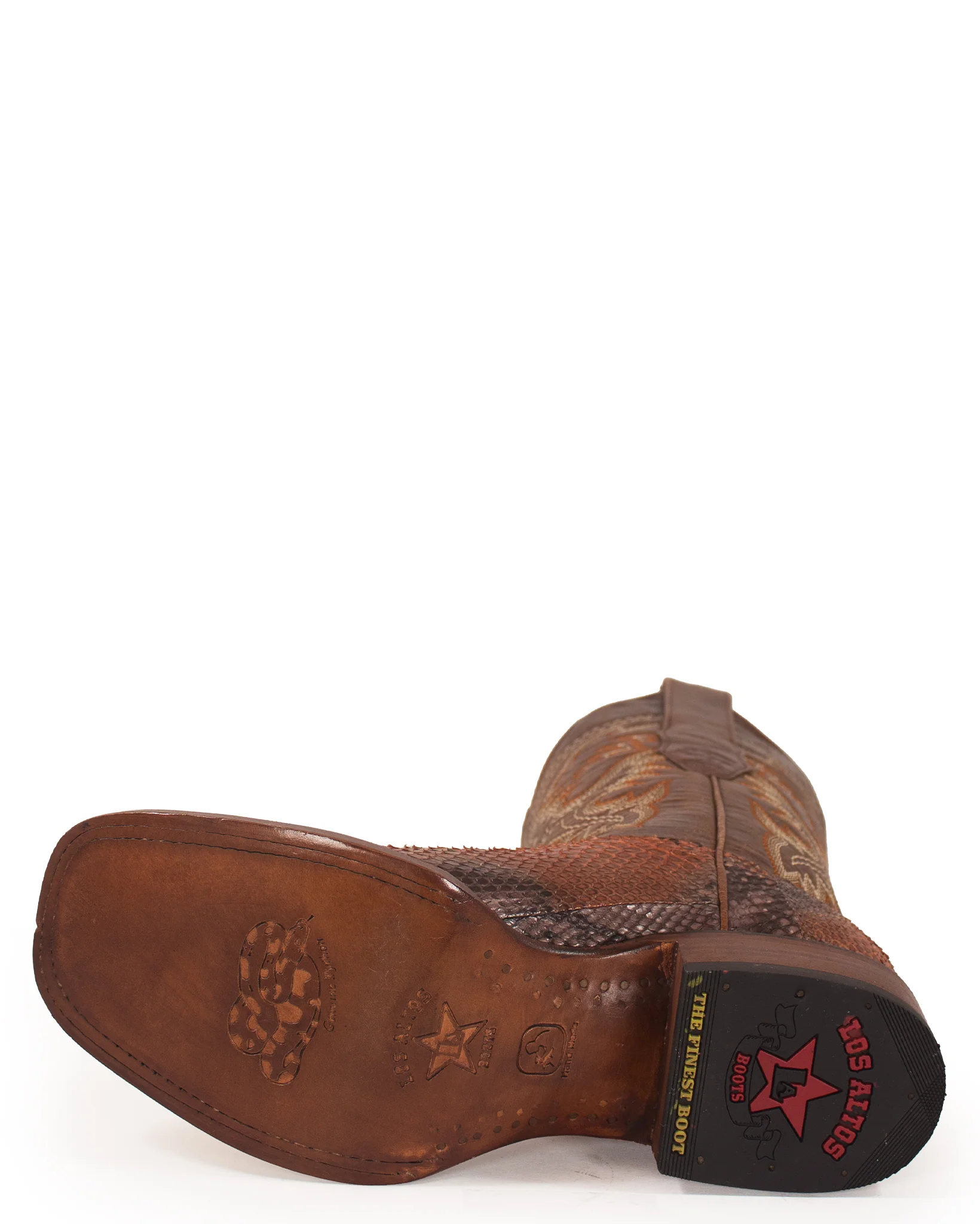 Men's Python Western Boots - Image 8
