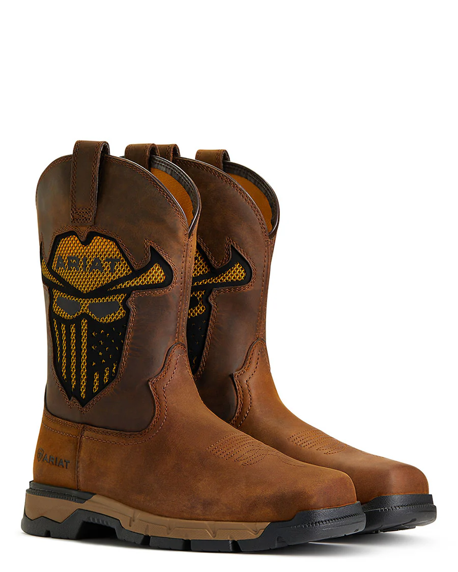 Men's Rebar Flex Western VentTEK Incognito Work Boots - Image 2
