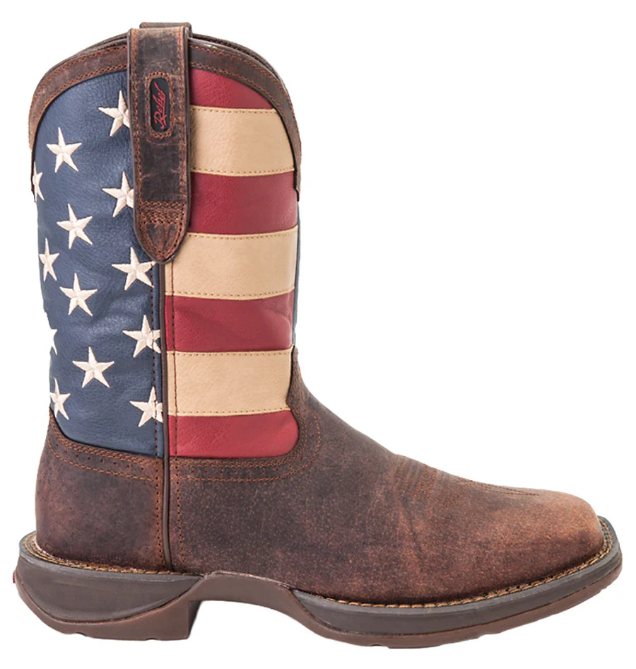 Men's Rebel Patriotic Pull-On Boots - Image 3