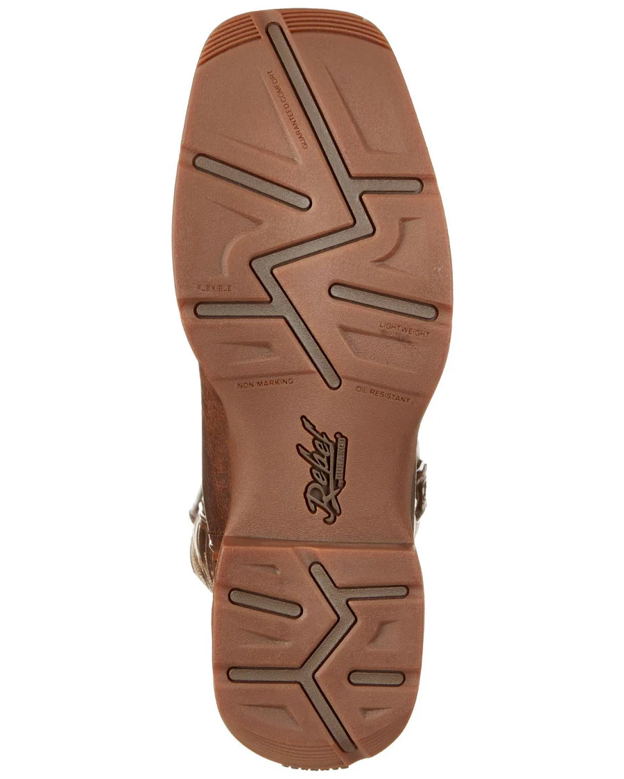 Men's Rebel Steel-Toe Pull On Boots - Image 7