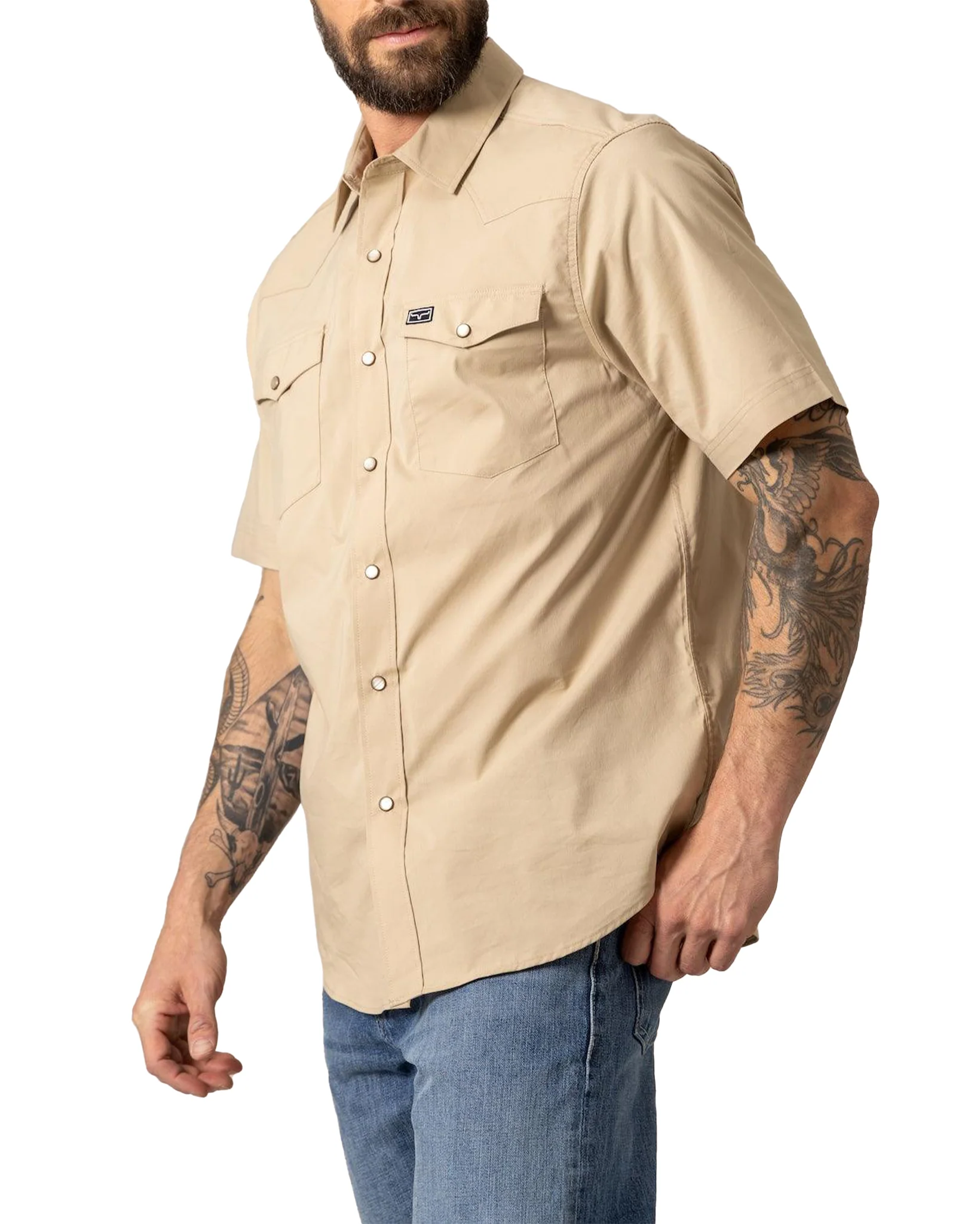 Men's Rio Dress Short Sleeve Shirt - Image 3