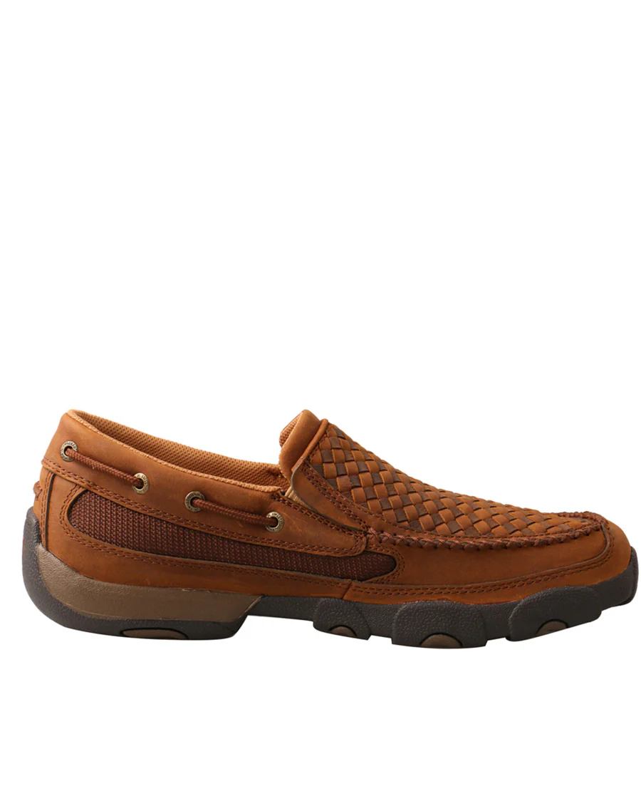 Men's Slip On Driving Moccasins - Image 3