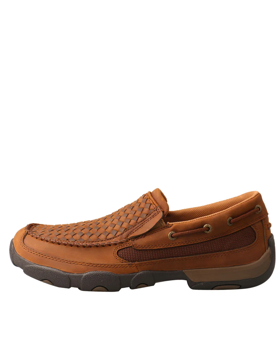 Men's Slip On Driving Moccasins - Image 5