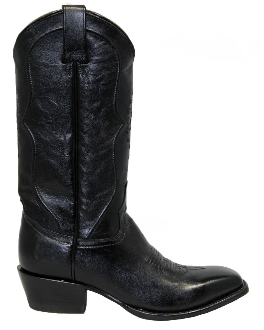 Men's Solid Leather Boots - Image 2