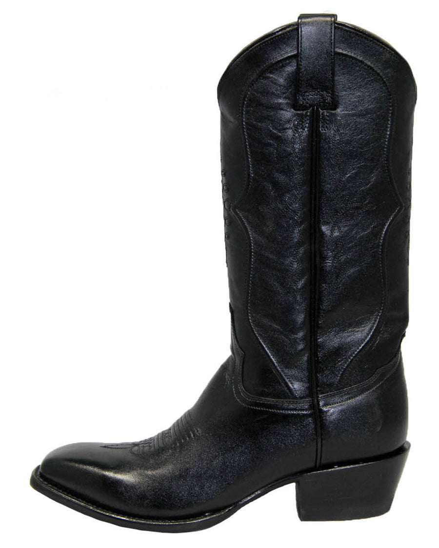 Men's Solid Leather Boots - Image 3