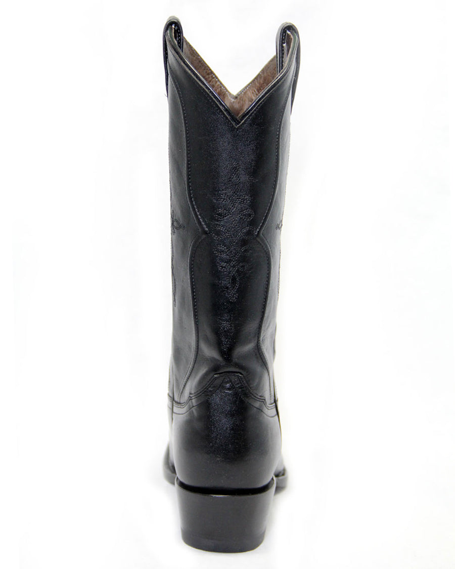 Men's Solid Leather Boots - Image 4