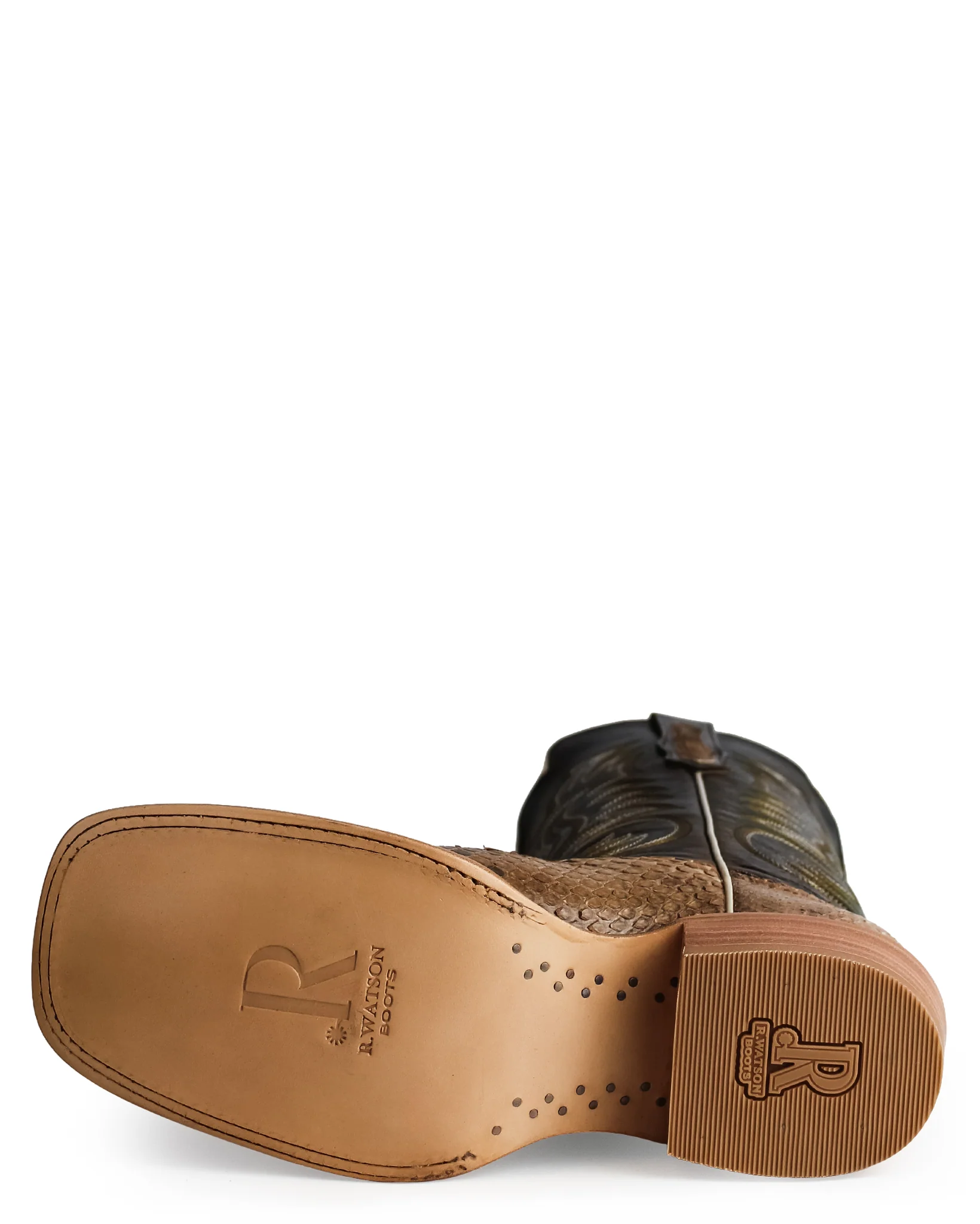 Men's Sueded Exotic Western Boots - Rw7911-2 - Image 7