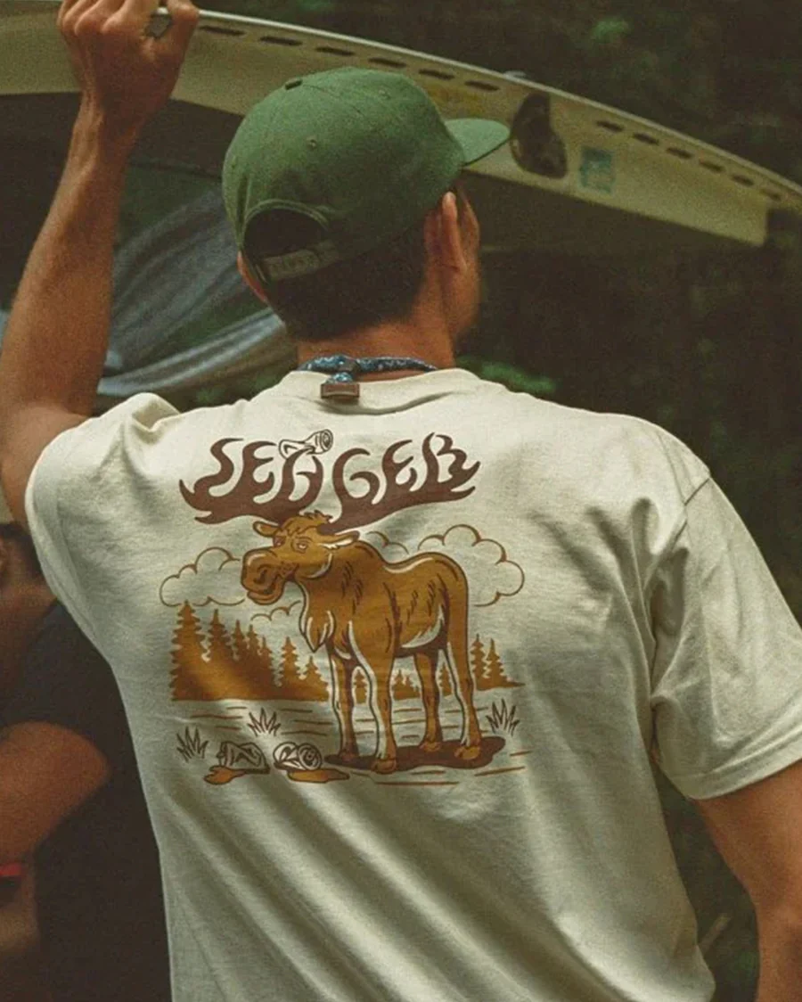 Men's Tipsy Moose Tee - Image 2