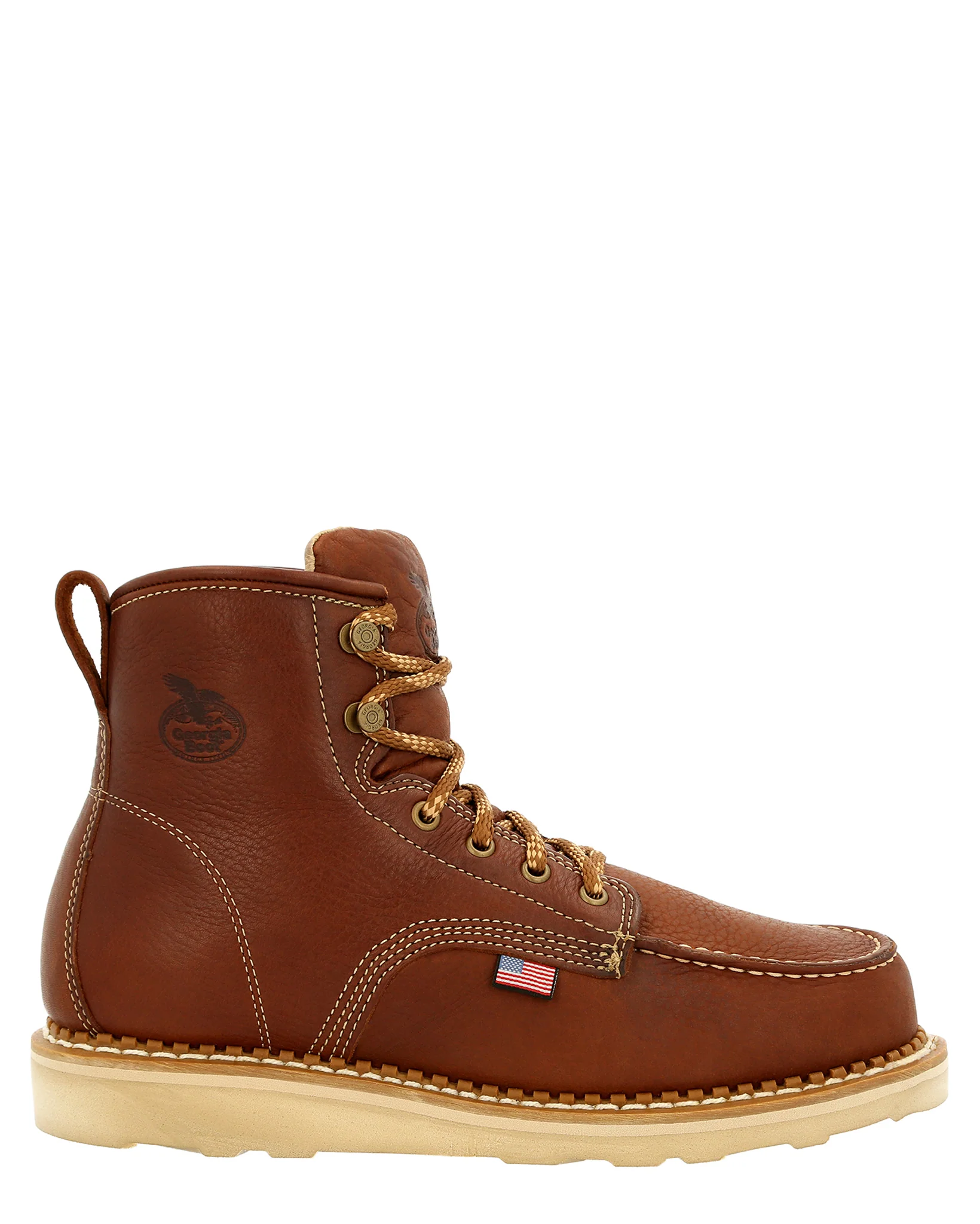 Men's USA Wedge Work Boots - Image 2