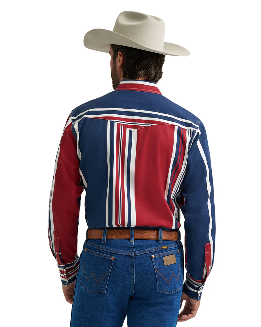 Men's Vintage Inspired Long Sleeve Shirt - 112375916 - Image 2