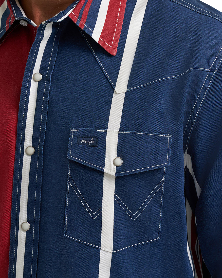 Men's Vintage Inspired Long Sleeve Shirt - 112375916 - Image 8