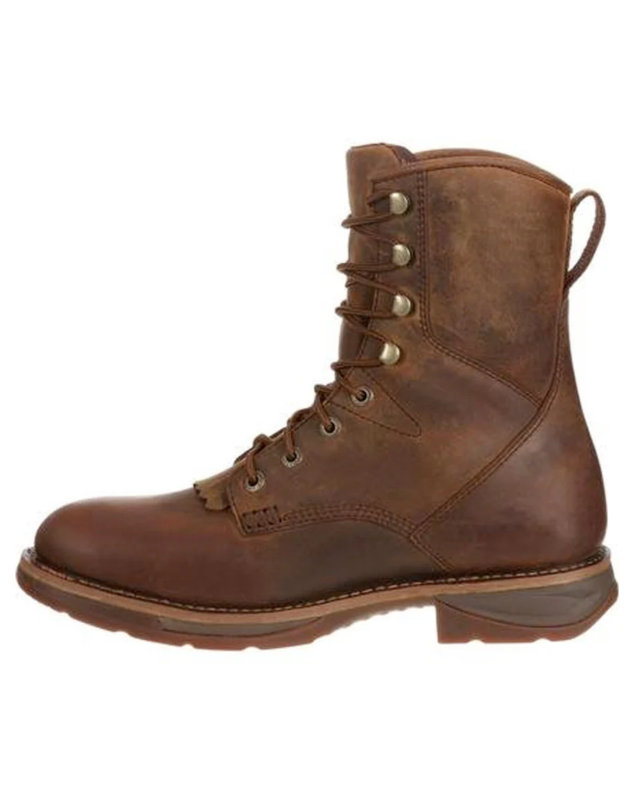 Mens Waterproof Steel-Toe Lacer Boots - Image 3