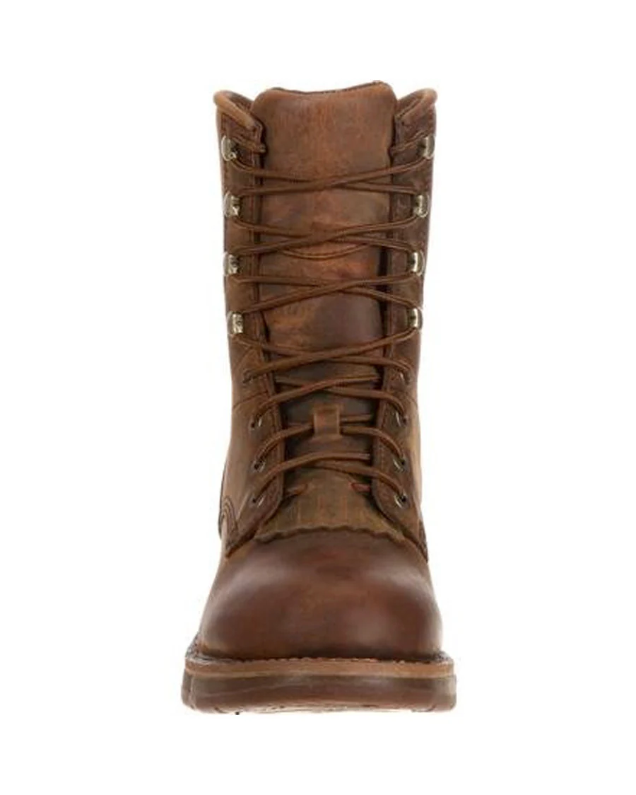 Mens Waterproof Steel-Toe Lacer Boots - Image 4