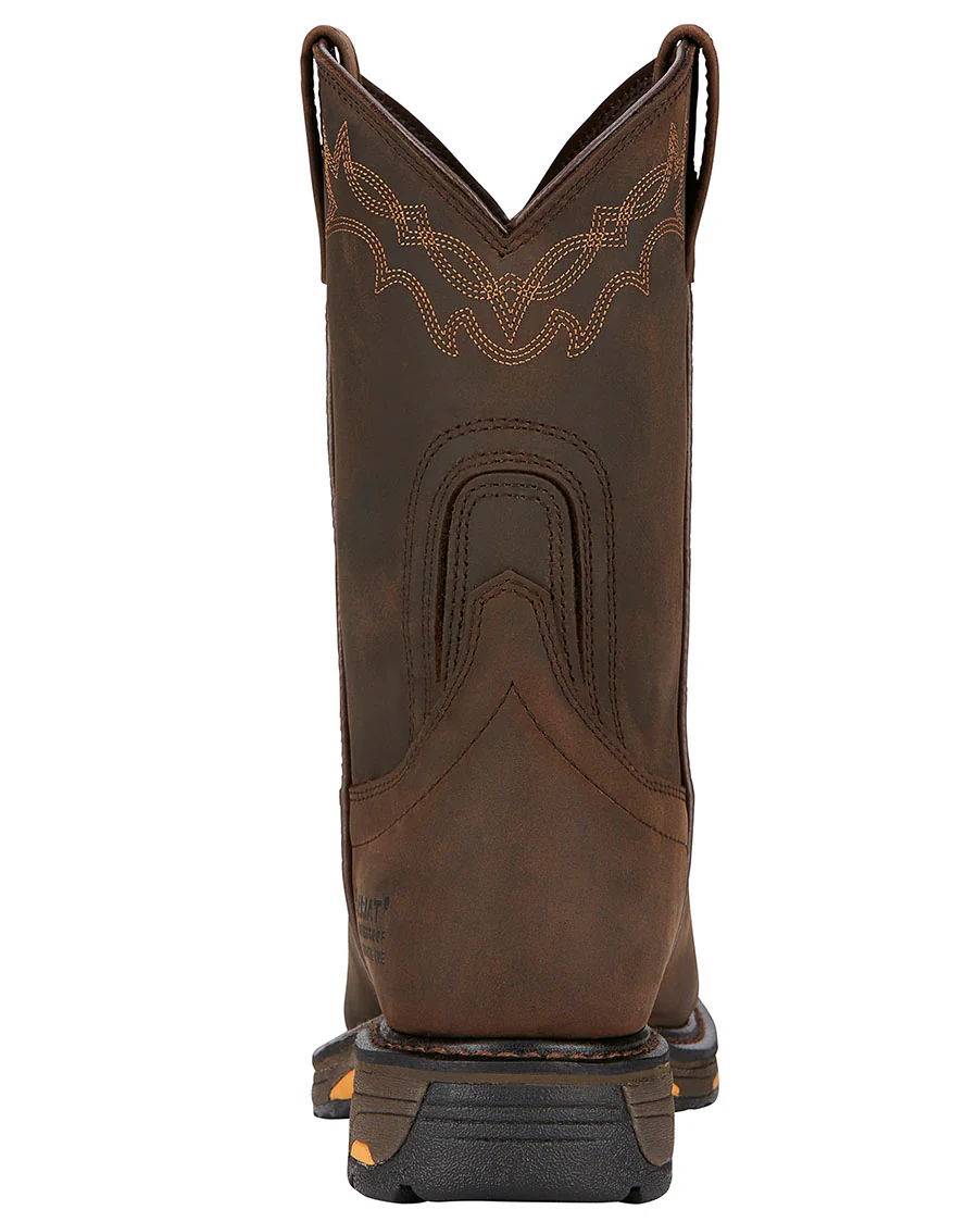 Men's Workhog H20 Comp-Toe Pull-On Boots - Image 3