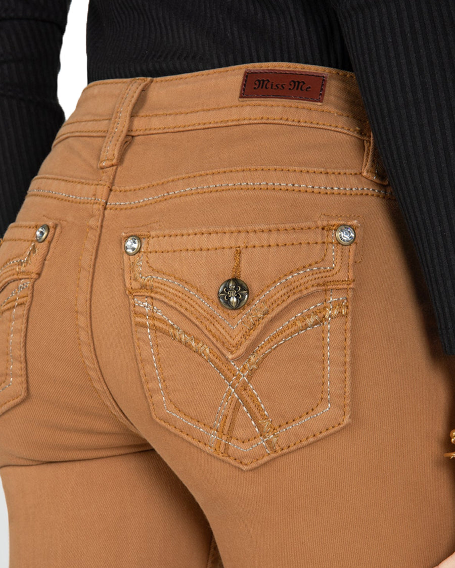 Women's Cross Stitch Straight Jeans - Image 3