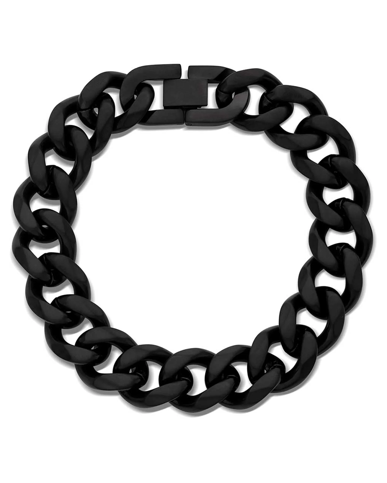 Midnight Cuban Link Bracelet