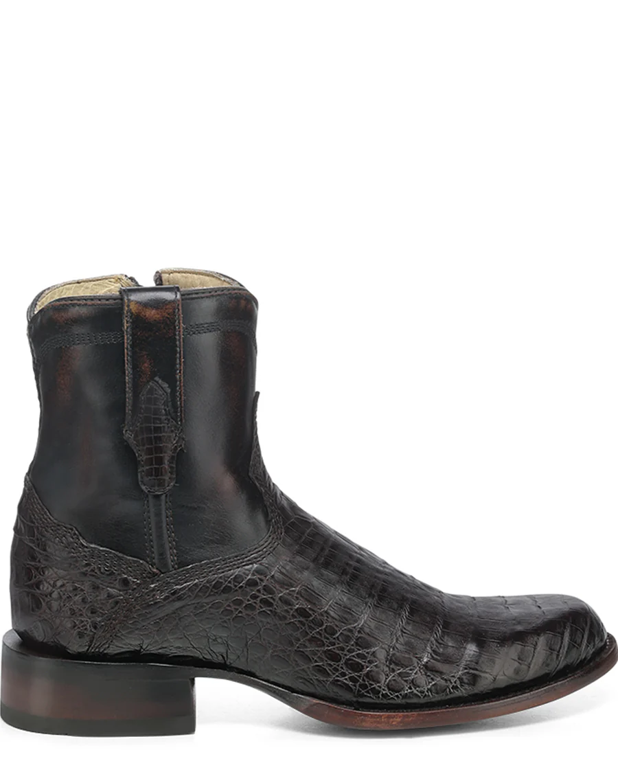Men's Exotic Ankle Boots - A4962 - Image 4