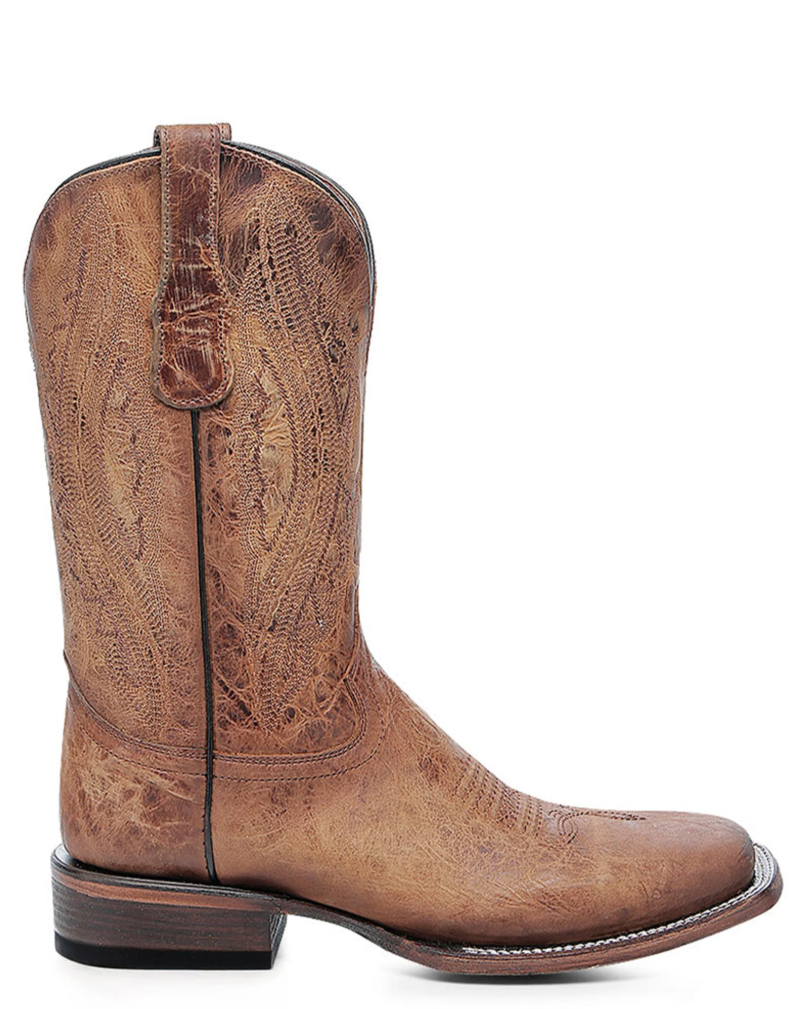 Men's Embroidered Western Boots - Image 3