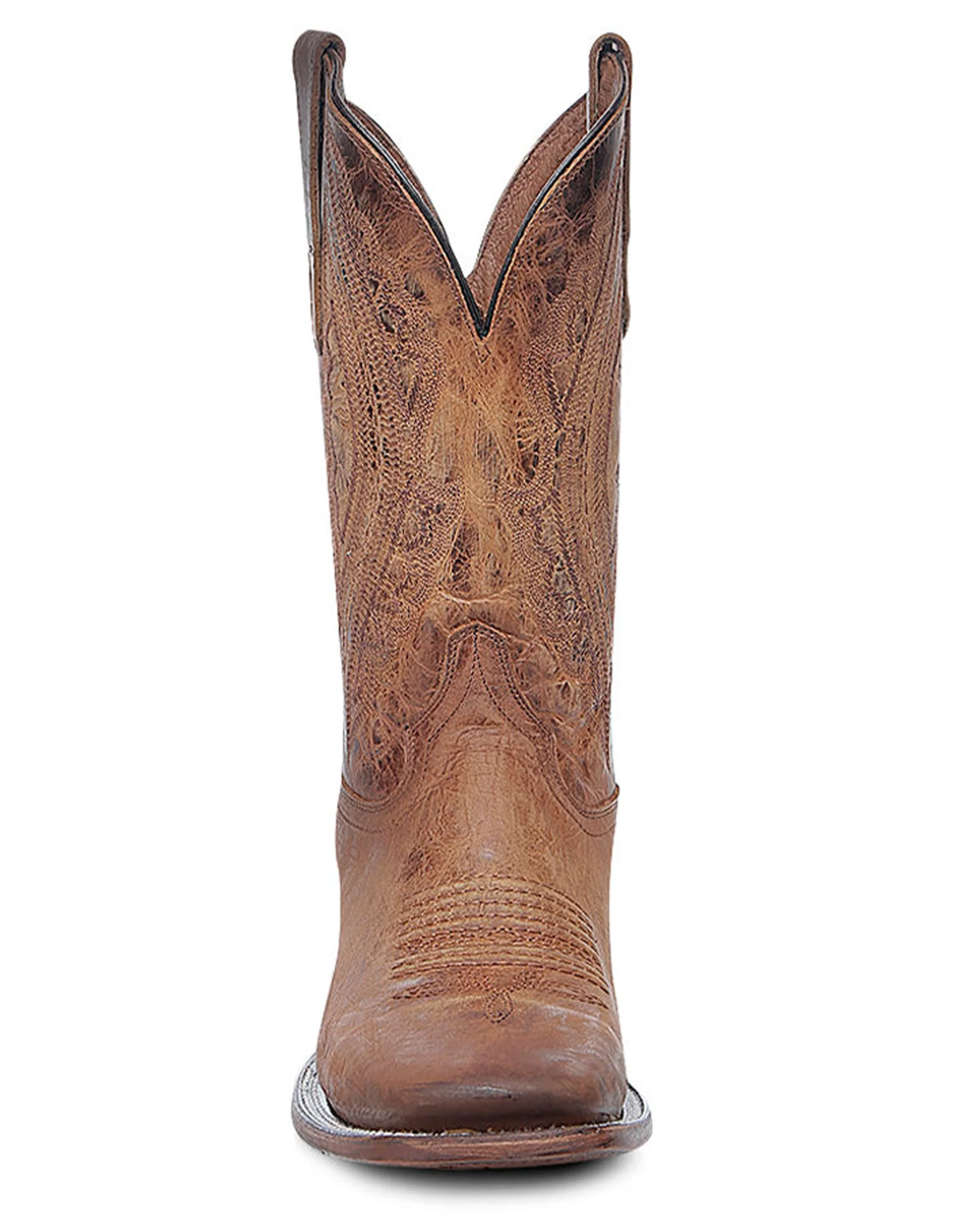 Men's Embroidered Western Boots - Image 4