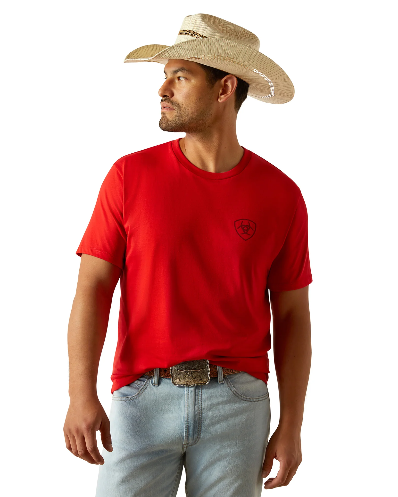 Men's Ariat Etched Buffalo T-Shirt