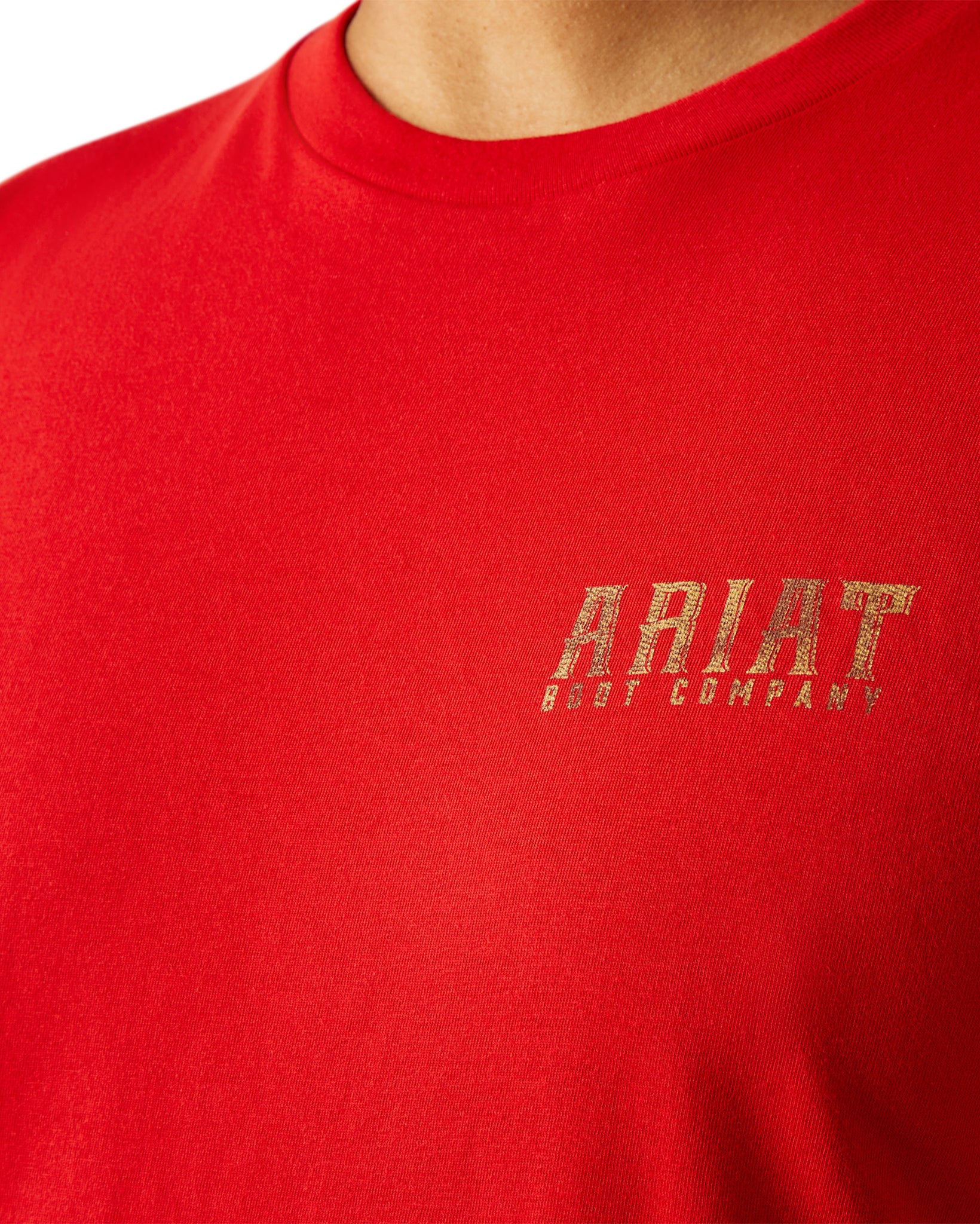 Men's Ariat Leather Shield T-Shirt - Image 3