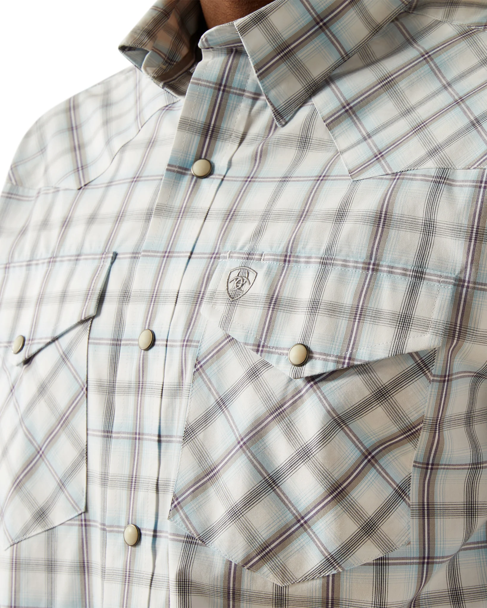 Men's Pro Series Worth Classic Fit Western Shirt - Image 3