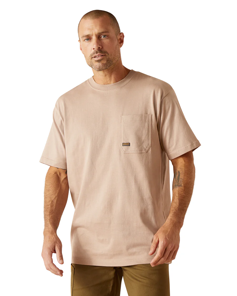 Men's Rebar Cotton Strong Stacking Dimes T-Shirt - Image 2