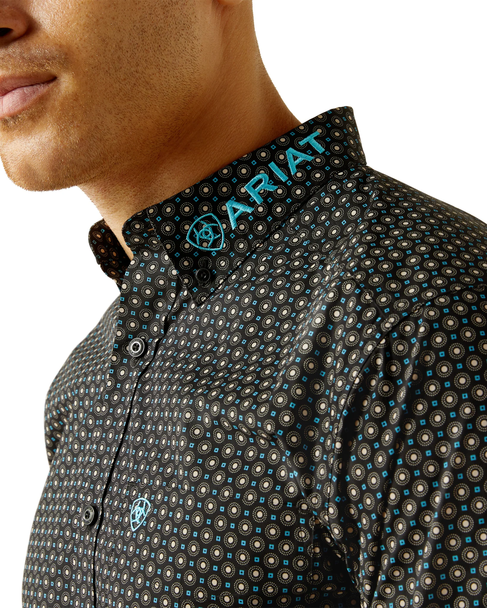 Men's Team Abel Fitted Western Shirt - Image 4