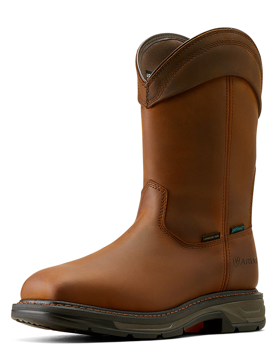 Men's WorkHog XT Wellington Waterproof Carbon Toe Work Boots - Image 3