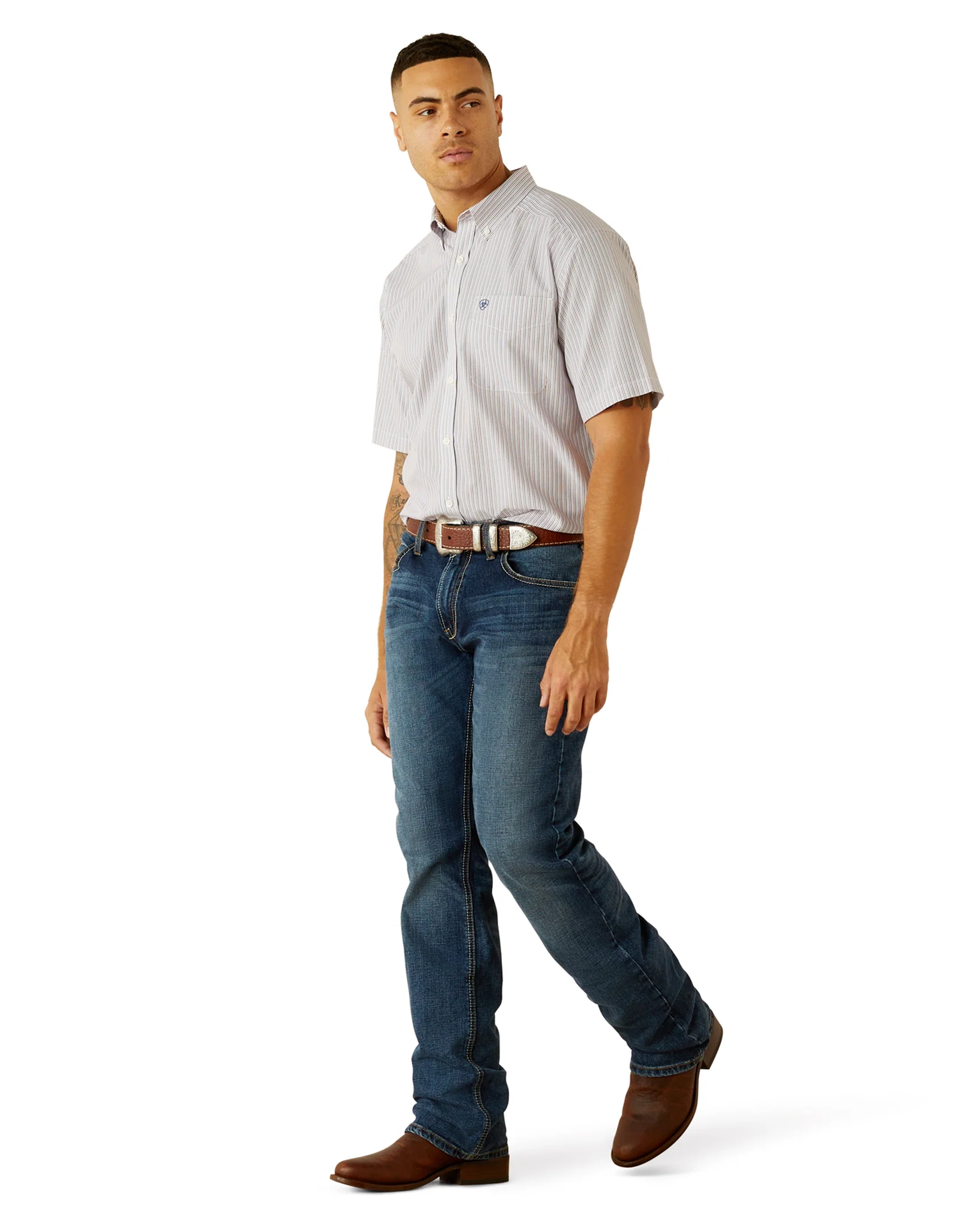 Men's Wrinkle Free Dayton Classic Fit Shirt - Image 4