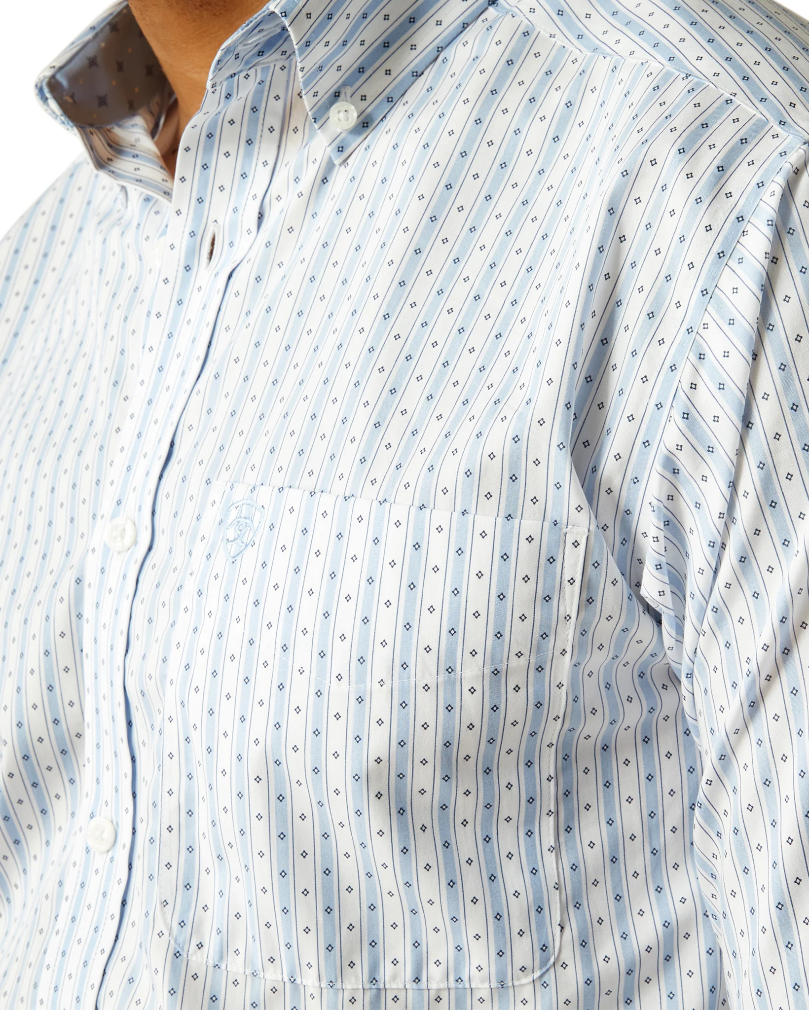 Men's Wrinkle Free Dezmond Fitted Shirt - Image 4