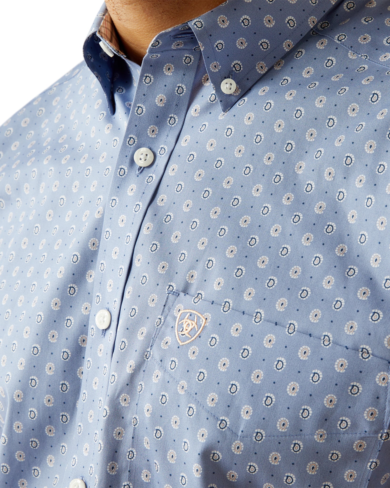 Men's Wrinkle Free Dixon Classic Fit Shirt - Image 3