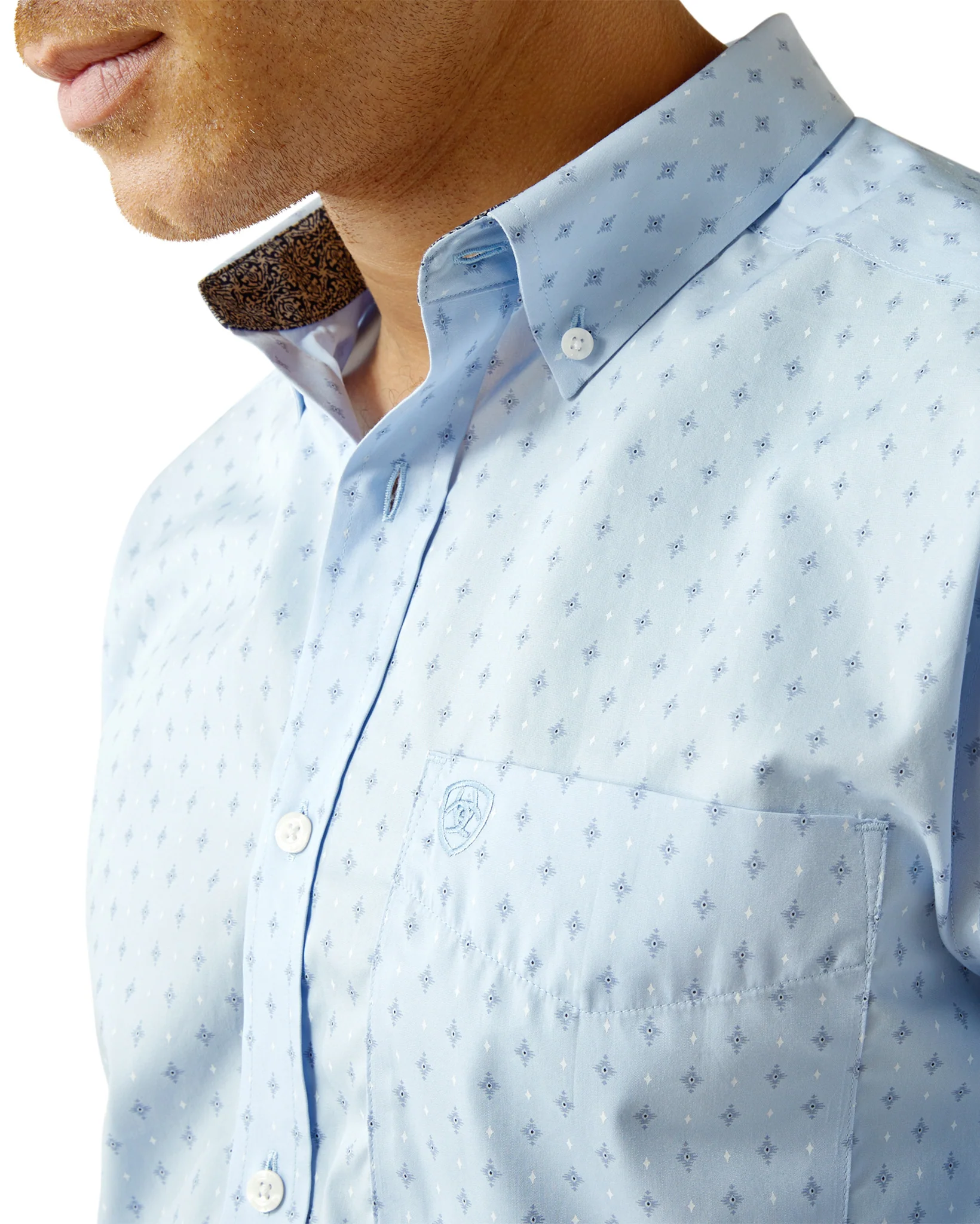 Men's Wrinkle Free Donte Fitted Shirt - Image 4