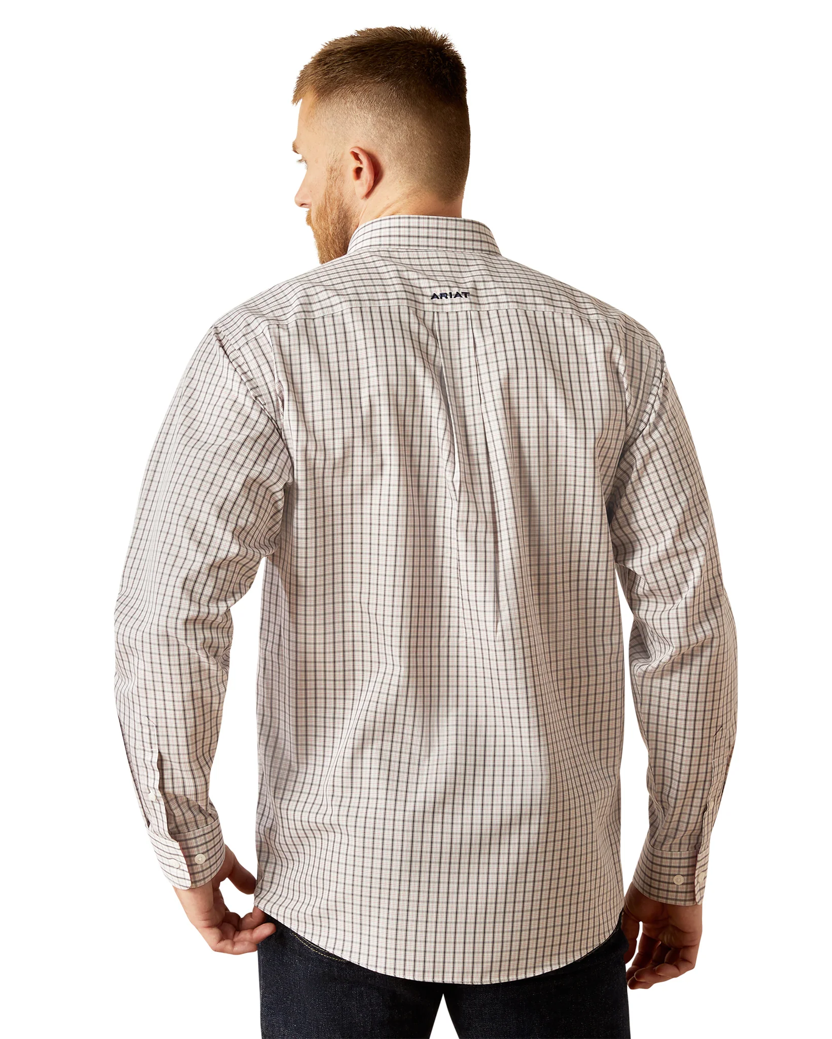 Men's Wrinkle Free Drew Classic Fit Shirt - Image 2