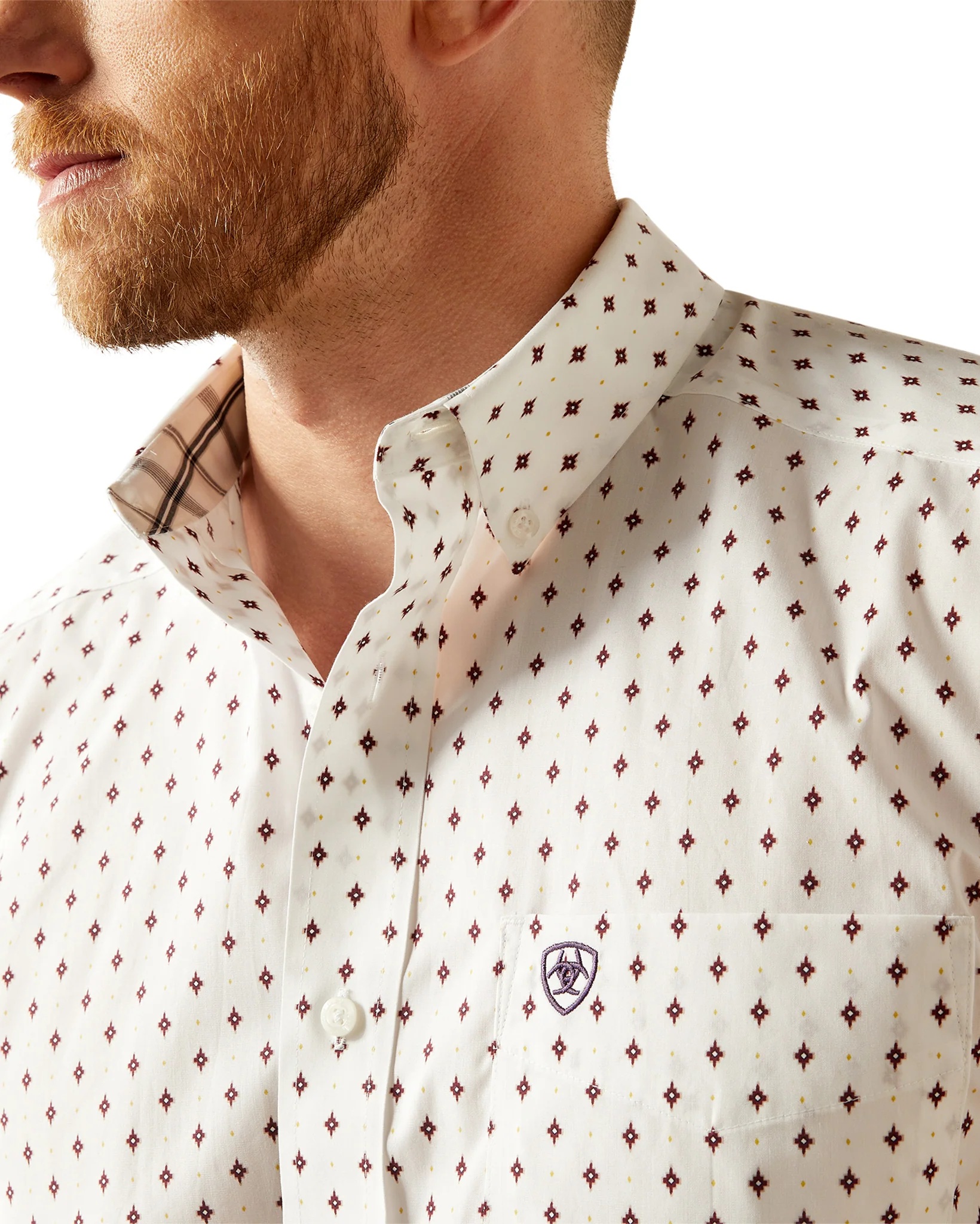 Men's Wrinkle Free Ross Classic Fit Shirt - Image 4