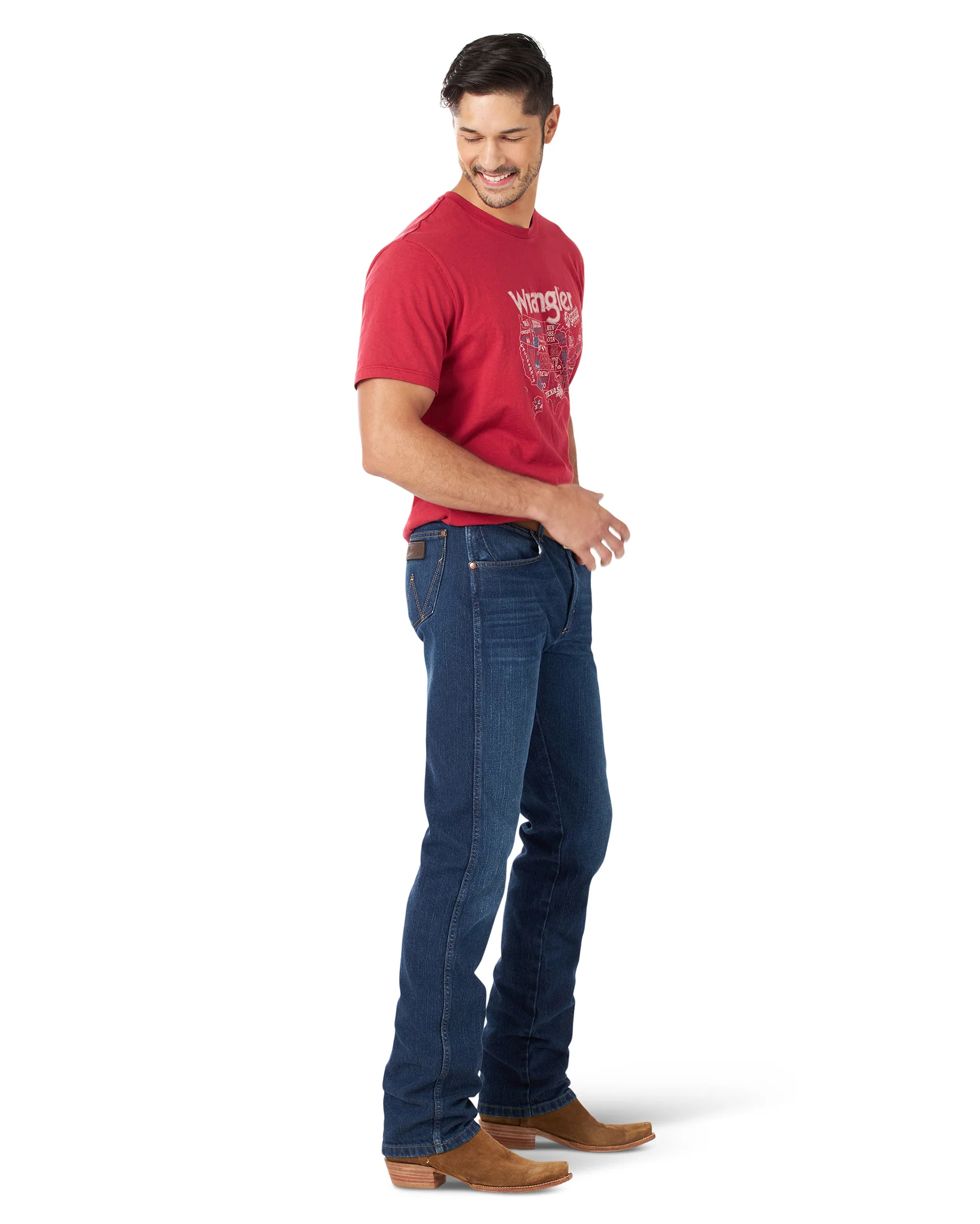 Men's Made In Usa Short Sleeve T-shirt - Image 3