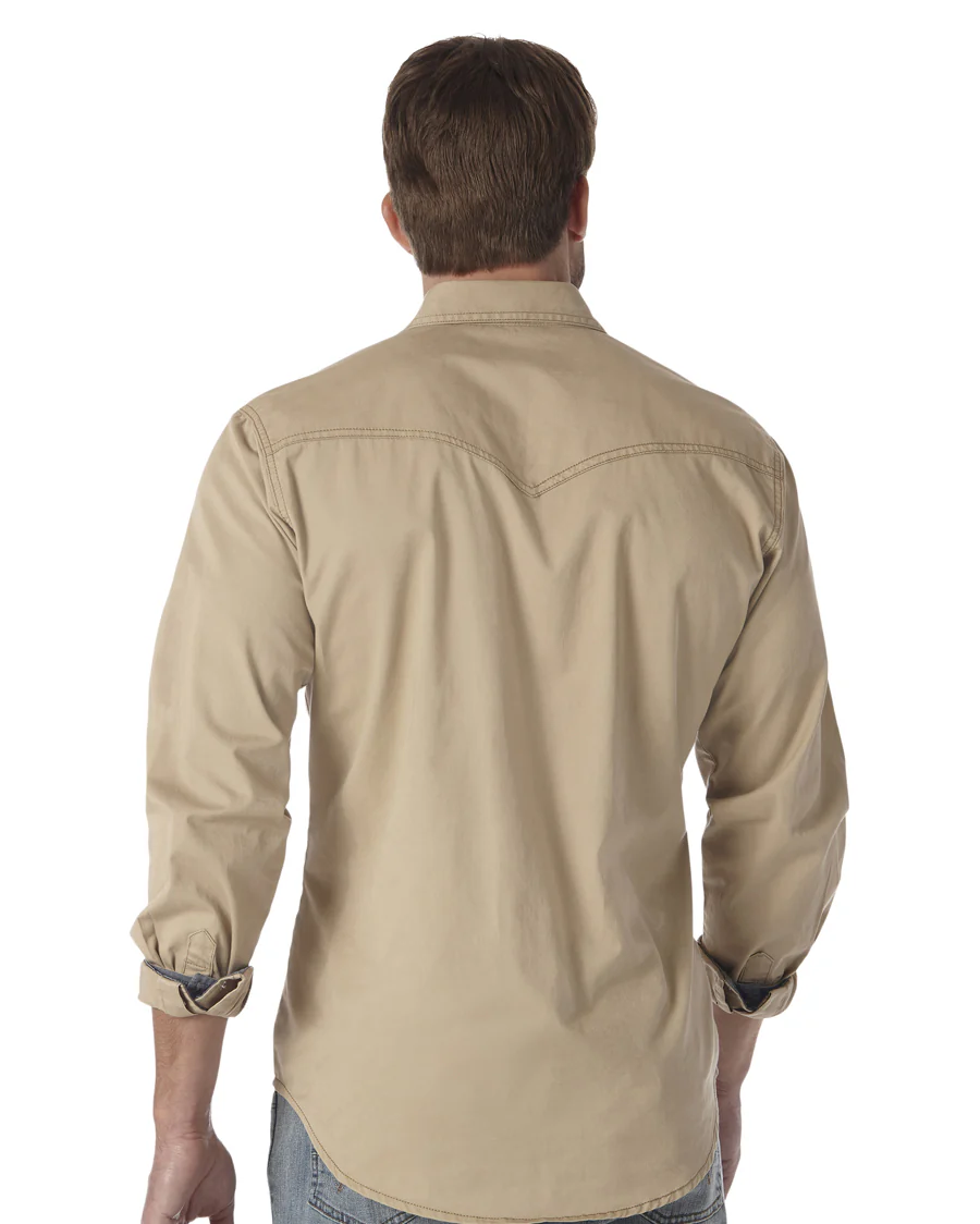 Men's Retro Premium Long Sleeve Shirt - Image 4