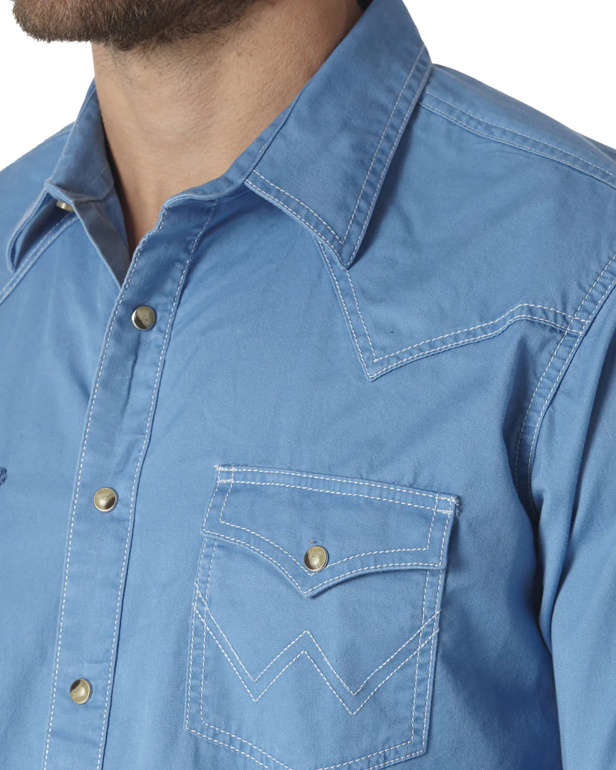Men's Retro Premium Long Sleeve Shirt - Image 3