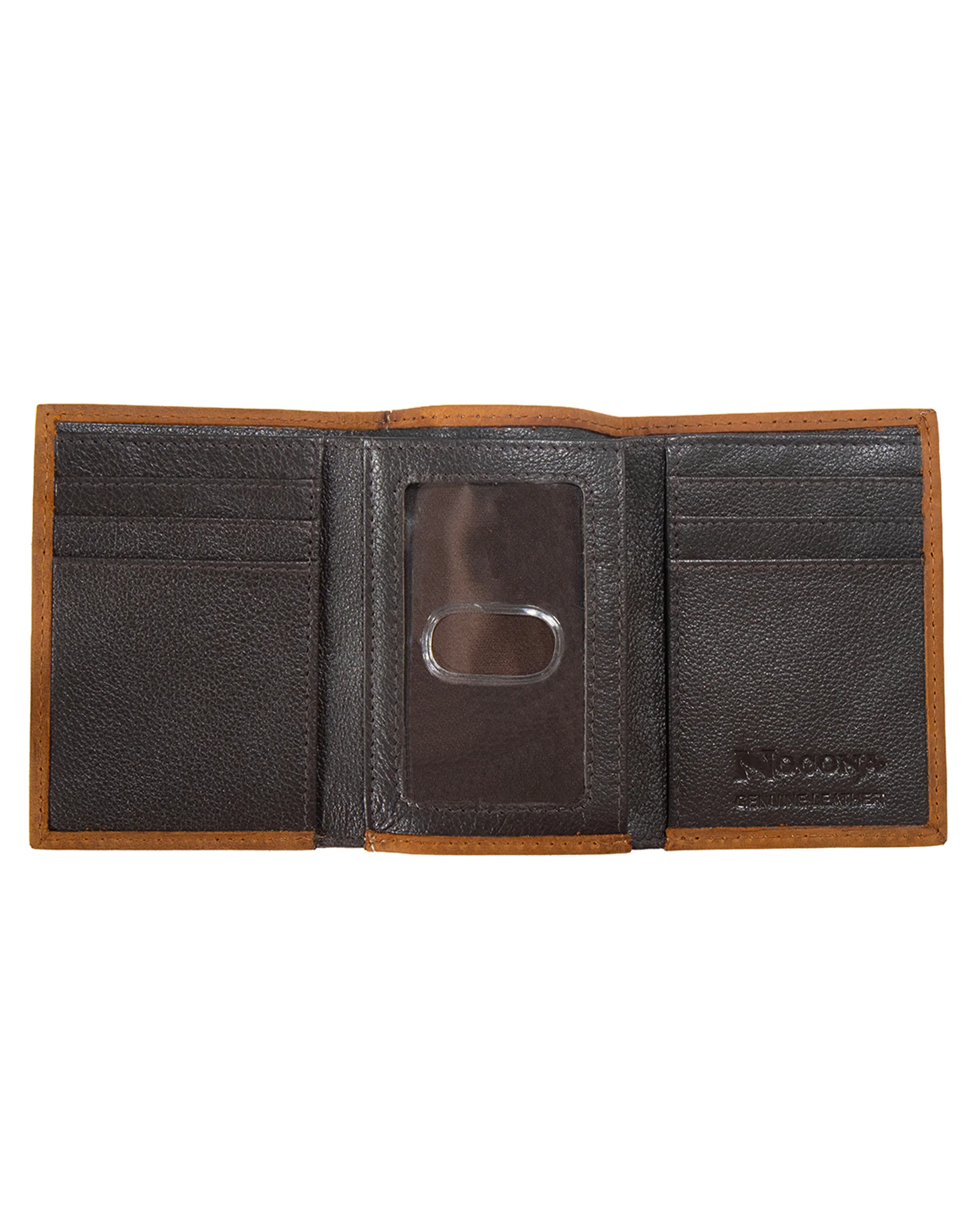 Leather Trifold Wallet - Image 2