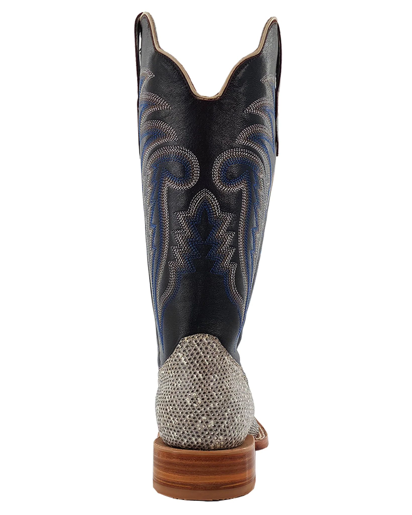 Men's Chocolate Cowhide Western Boots - Image 6