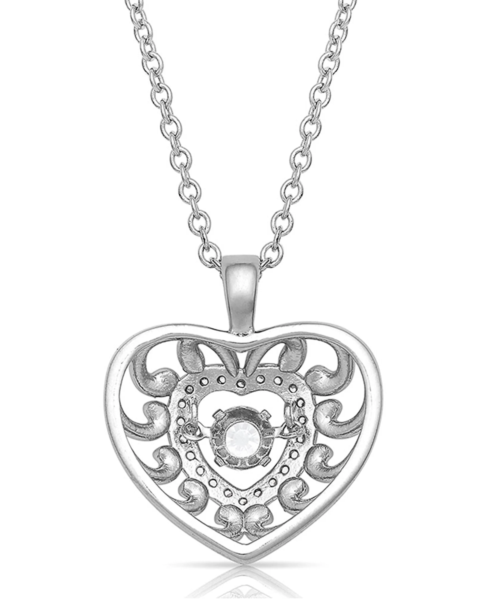 Waves Of Love Heart Necklace - Image 2