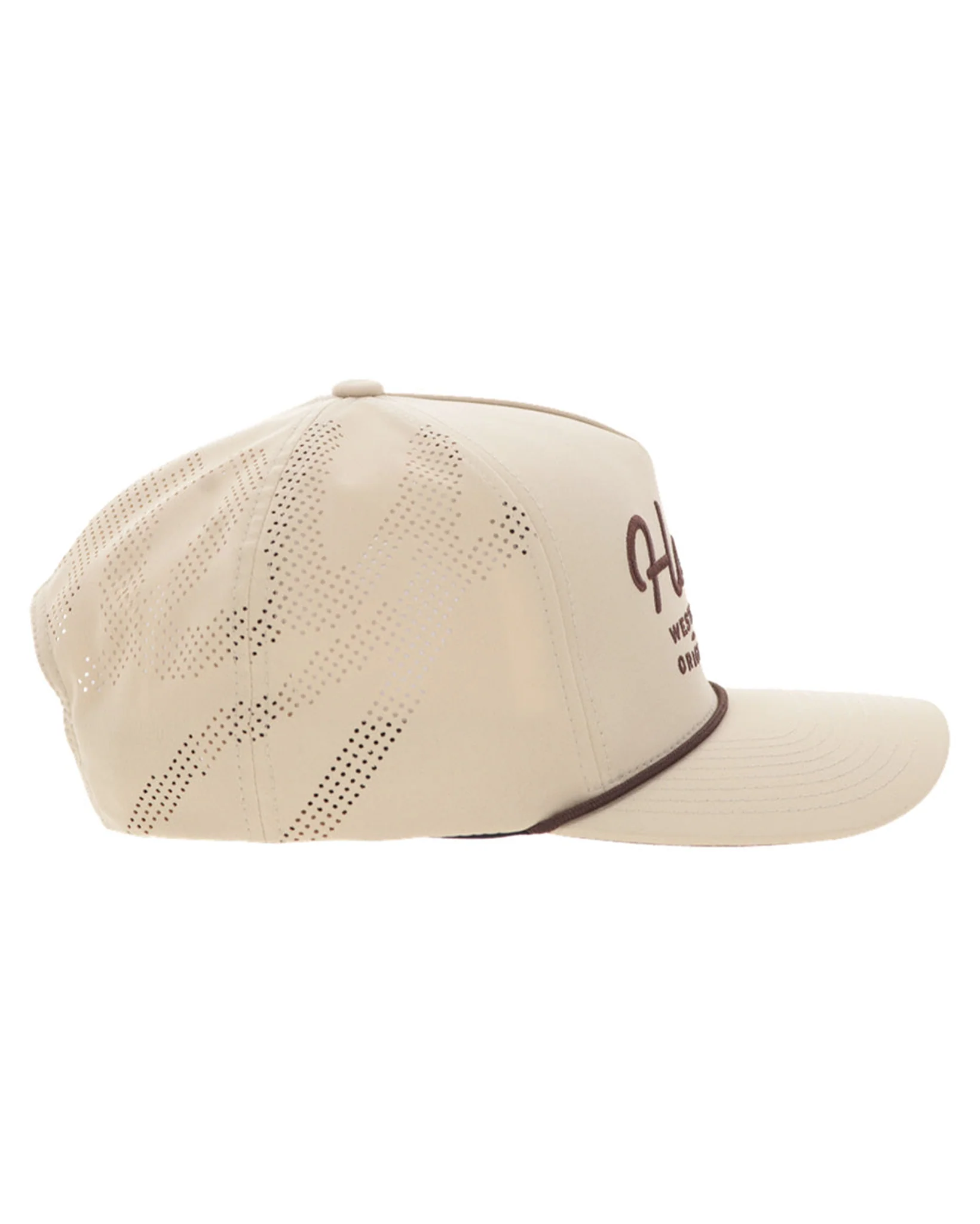 Og Tan 5-Panel Trucker With Brown Stitching - 2660T-Tn - Image 2