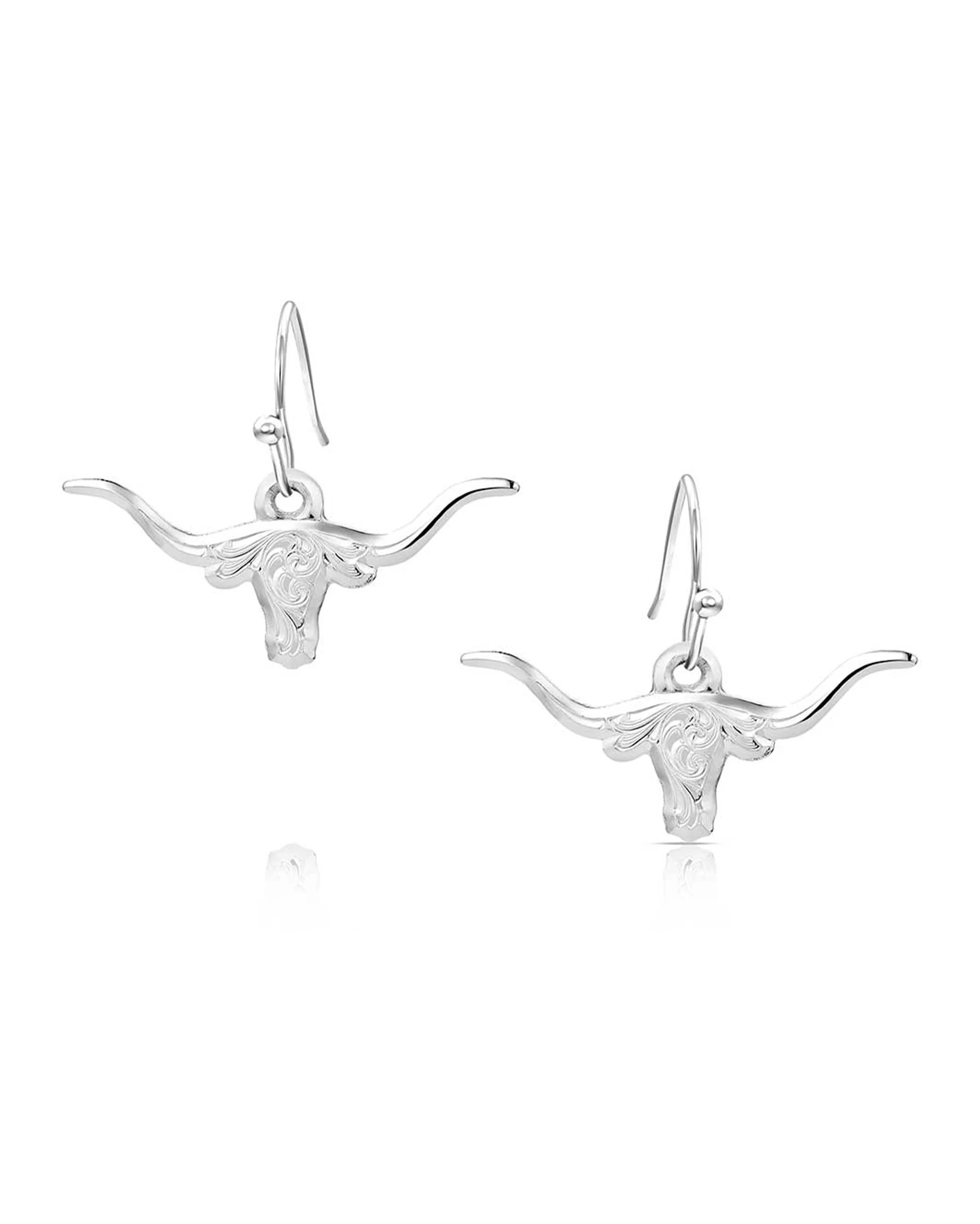 Out West Longhorn Earrings