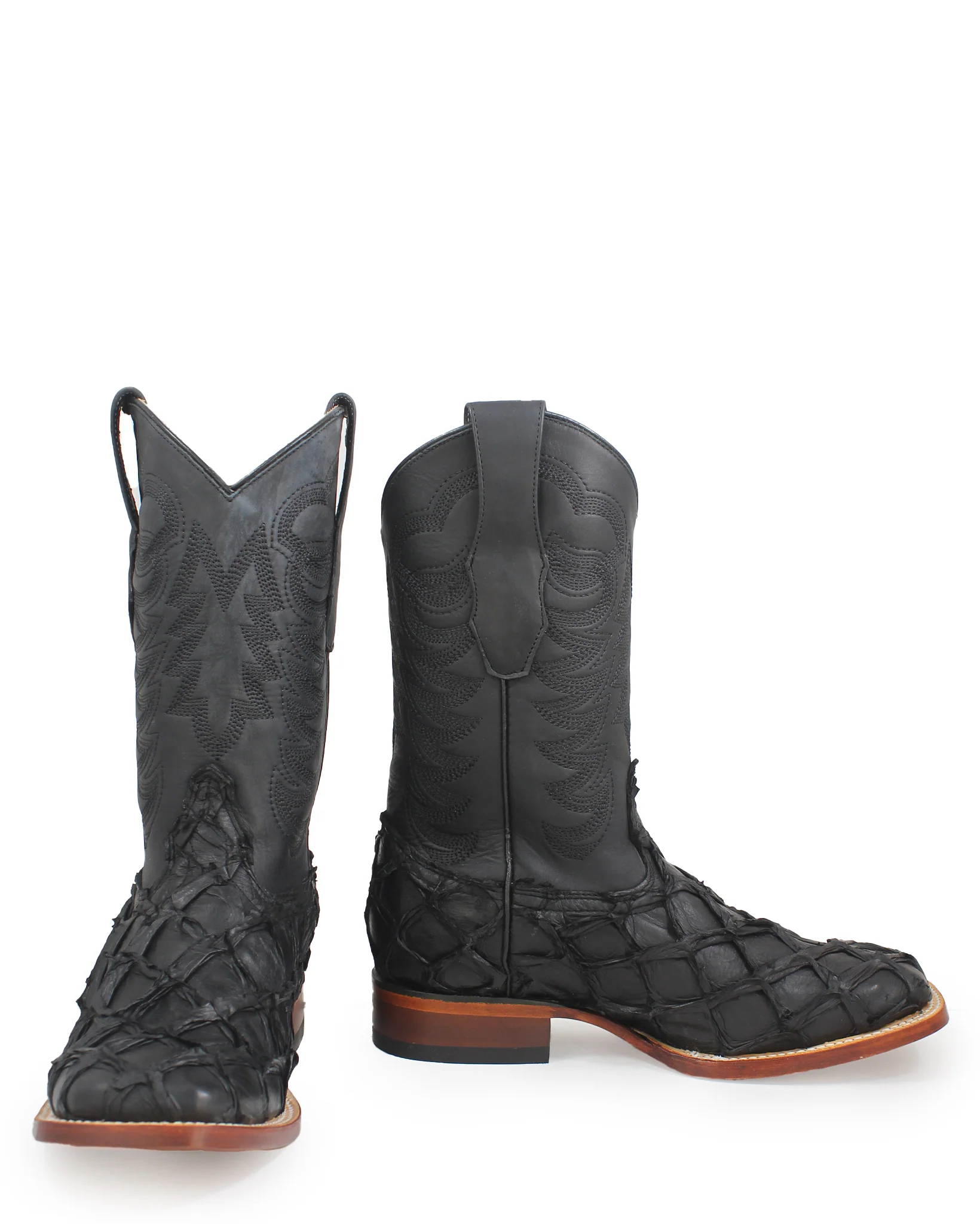 Men's Santiago Western Boots - Image 10