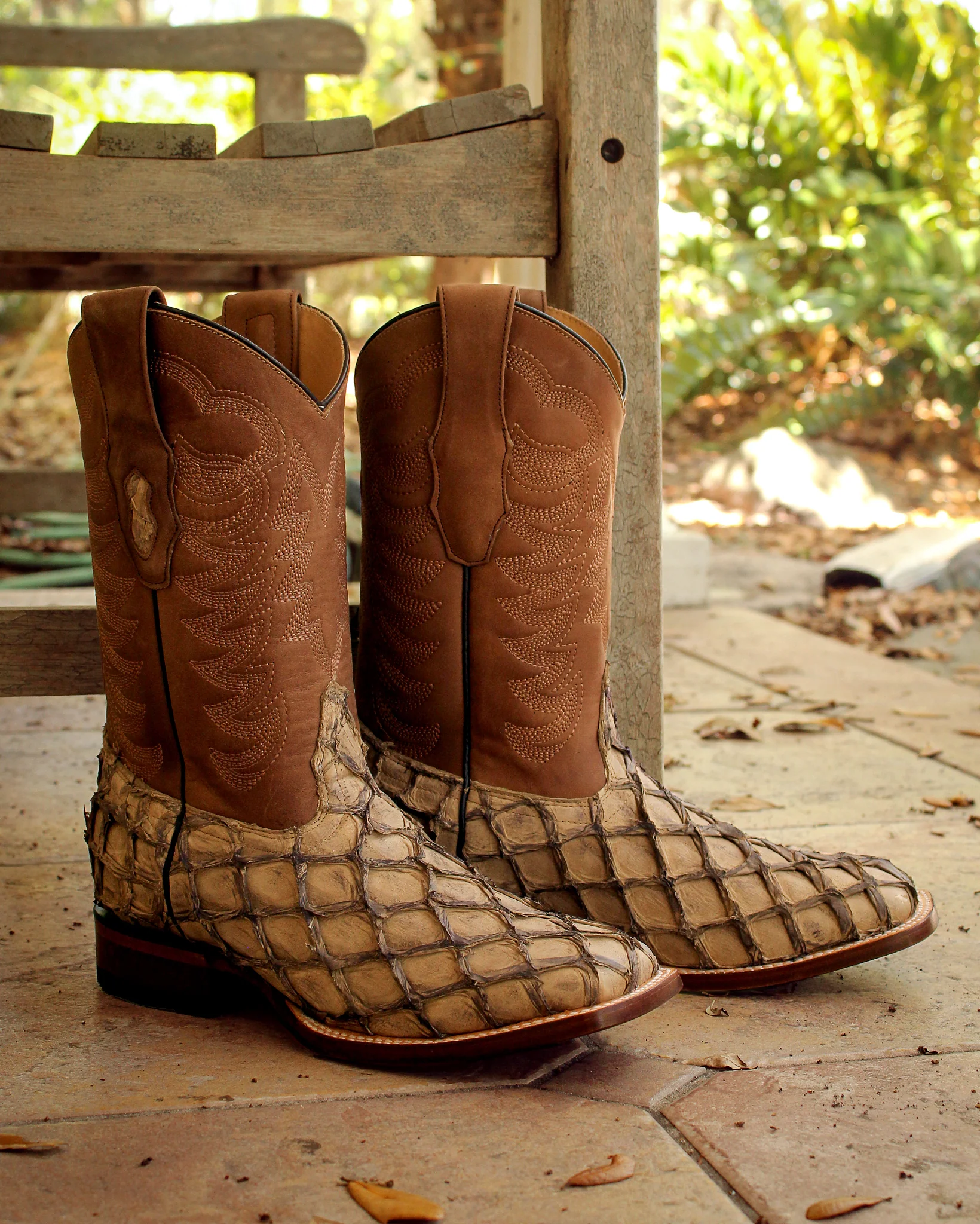 Men's Santiago Western Boots - Image 2
